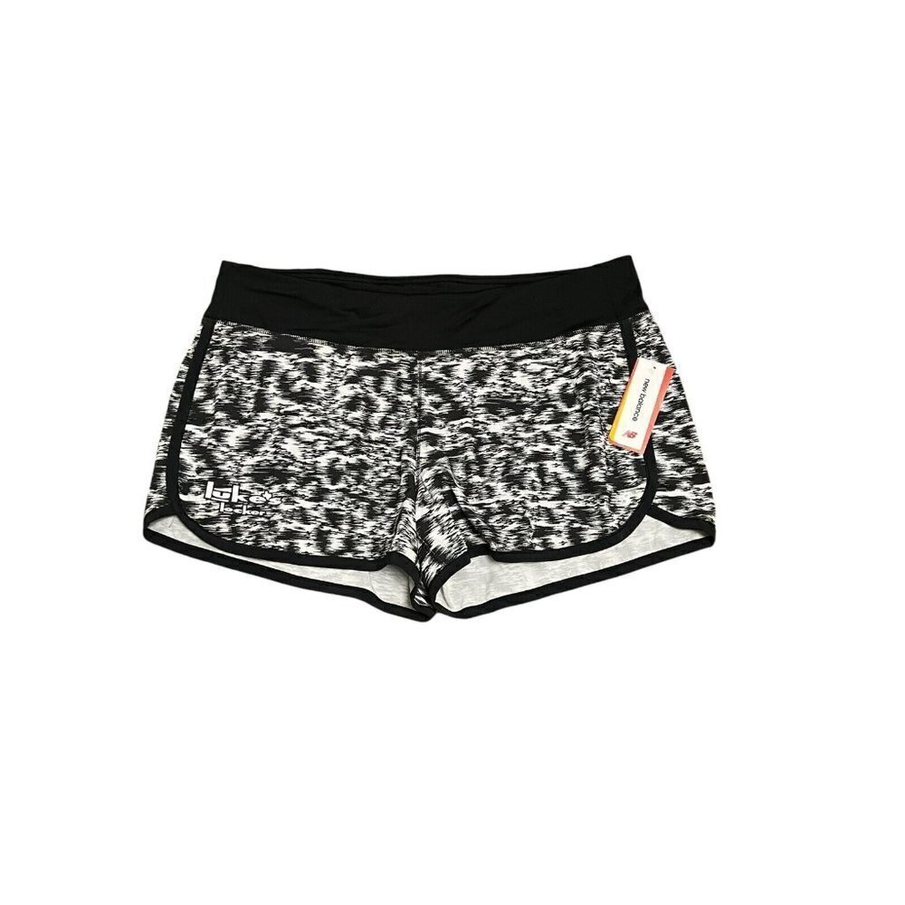 New Balance Impact 3" Shorts Size XL White Black Brief Lined Wicking‎ Fabric NWT - Picture 15 of 16